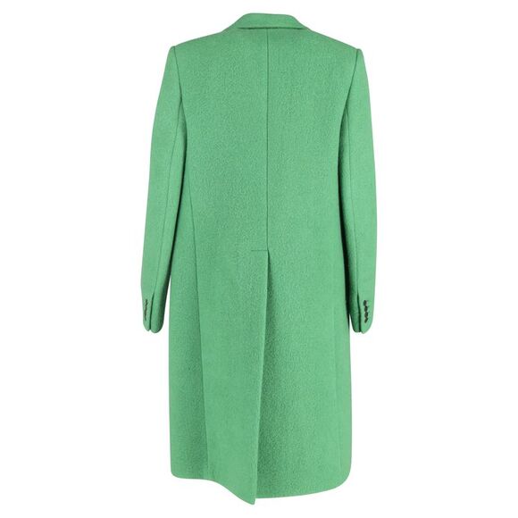 The Row Demi Open Coat in Green Alpaca Wool - Picture 3 of 3